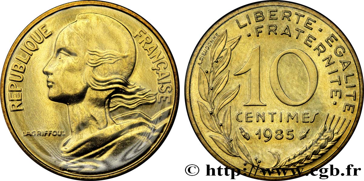 10 centimes Marianne 1985 Pessac F.144/25 ST 