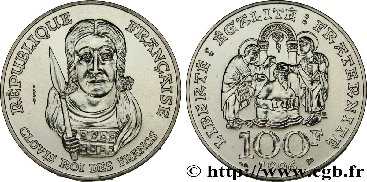 Essai de 100 francs Clovis 1996  F.464/1 ST 