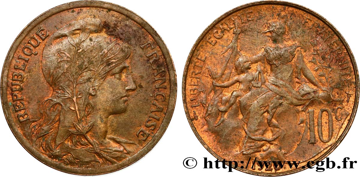 10 centimes Daniel-Dupuis 1920  F.136/29 AU52 
