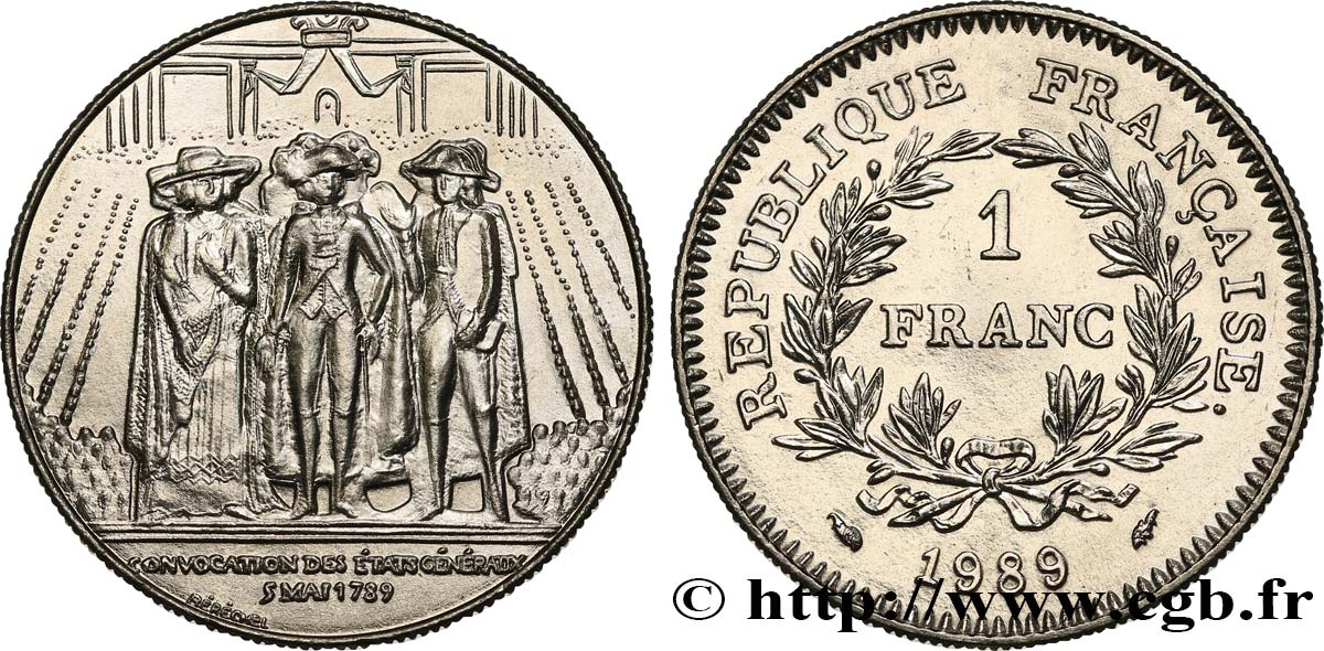 1 franc États Généraux 1989  F.228/2 fST64 