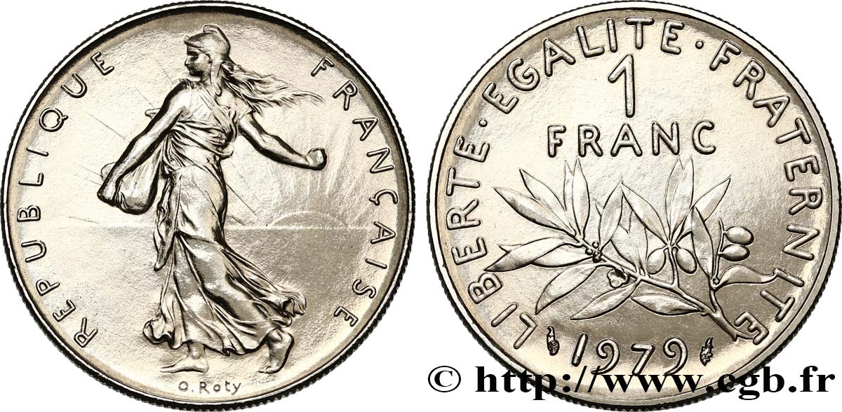 1 franc Semeuse, nickel 1979 Pessac F.226/24 MS 