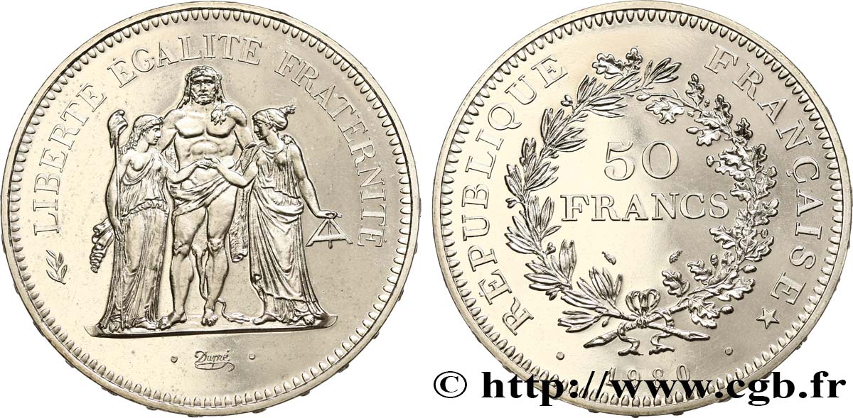 50 francs Hercule 1980  F.427/8 fST 