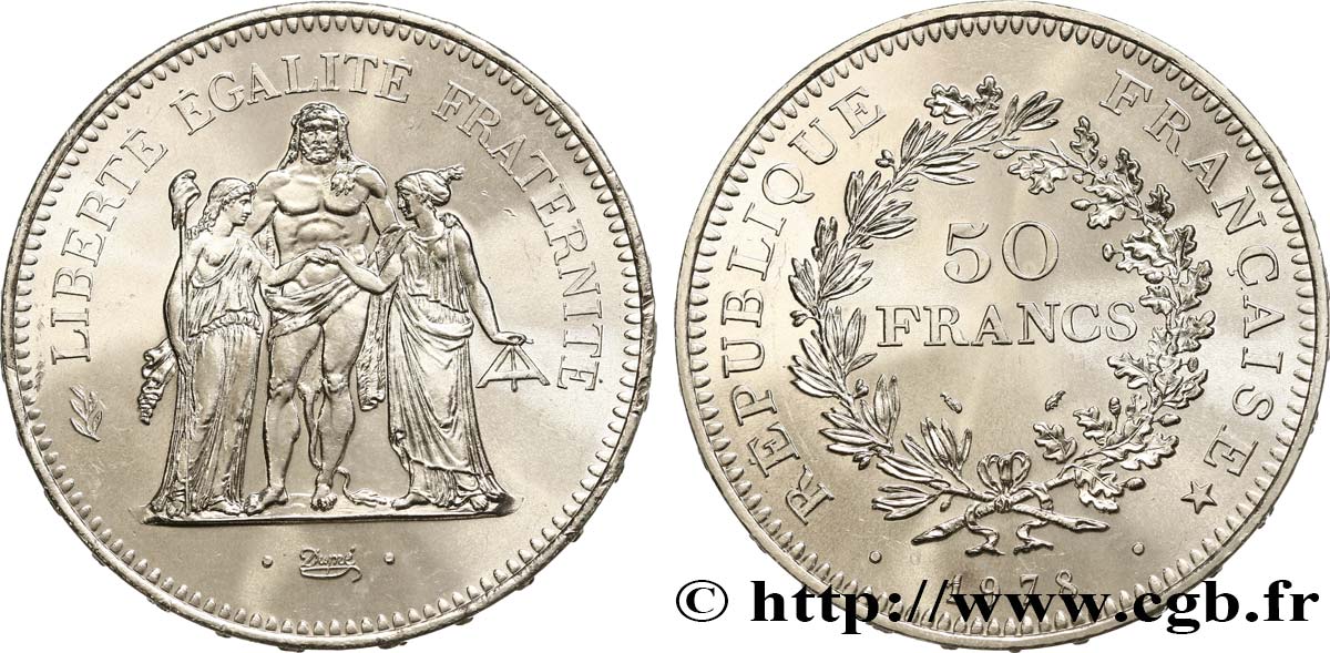 50 francs Hercule 1978  F.427/6 fST63 
