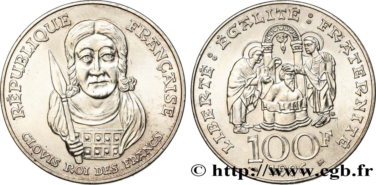 100 francs Clovis 1996  F.464/2 SUP 