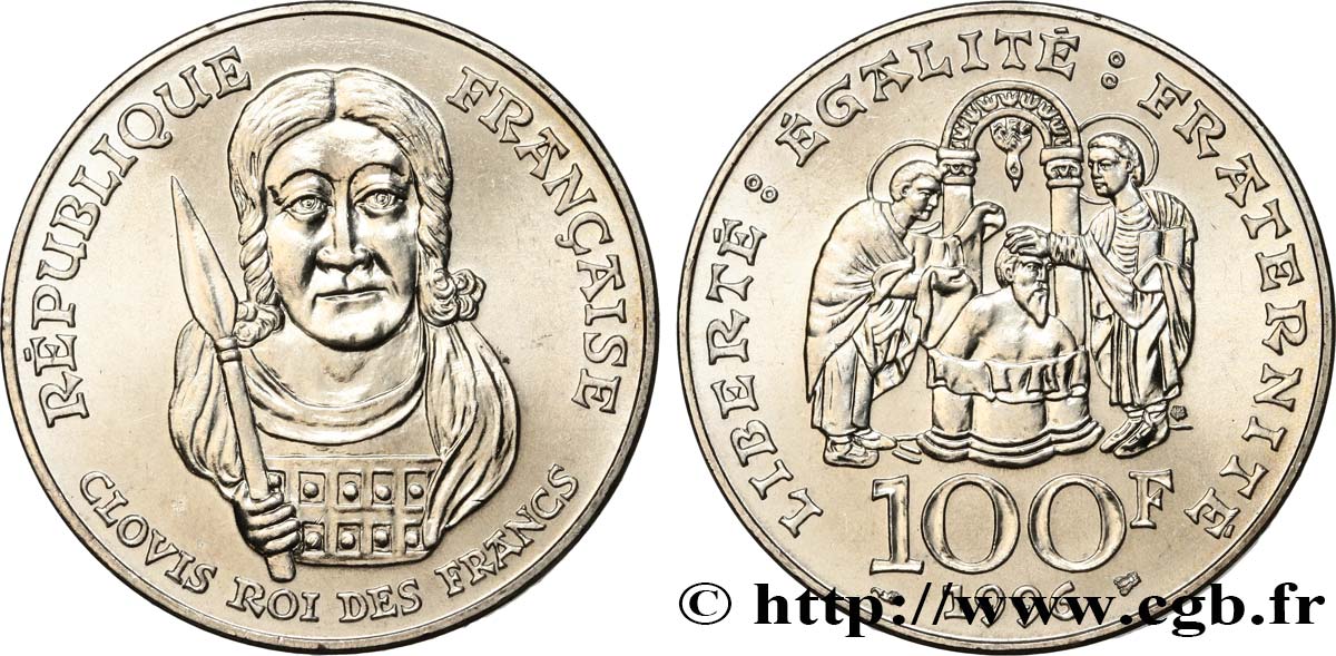 100 francs Clovis 1996  F.464/2 VZ 