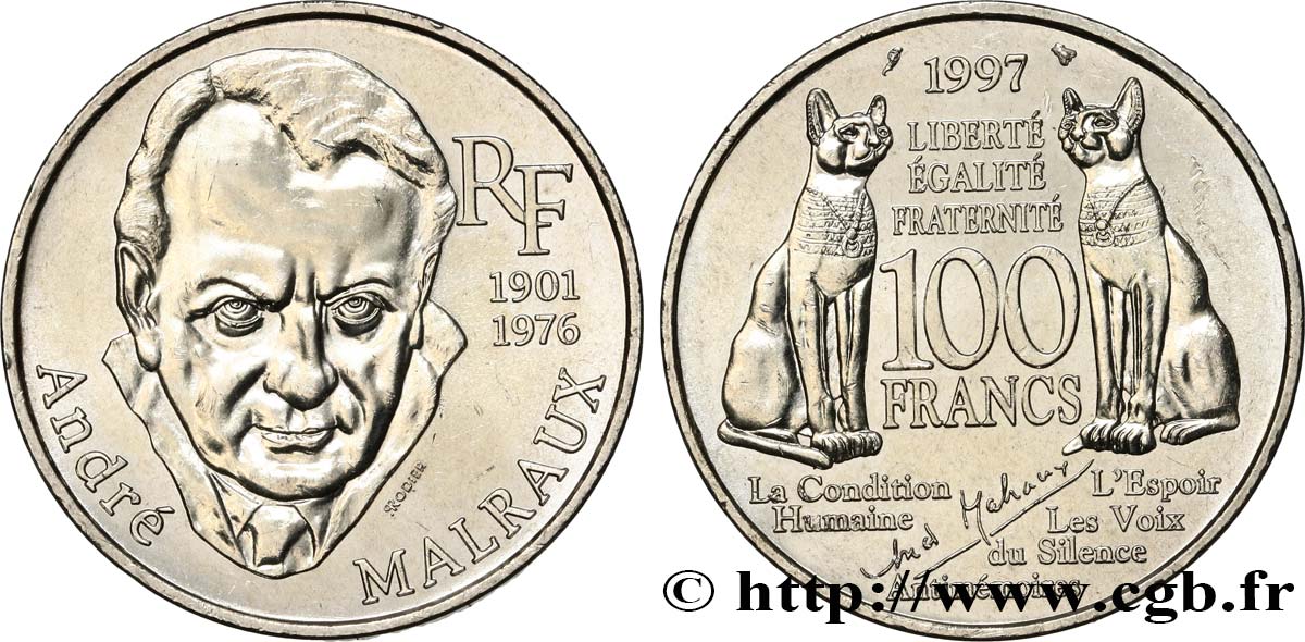 100 francs Malraux 1997  F.465/2 EBC 
