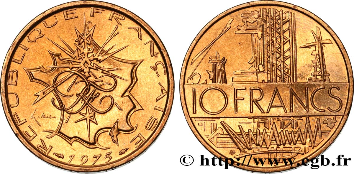 10 francs Mathieu 1975 Pessac F.365/3 SC64 