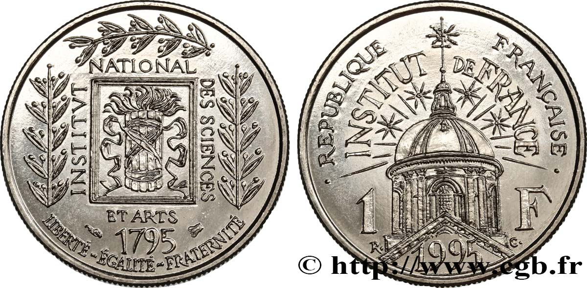 1 franc Institut de France 1995  F.230/2 FDC65 