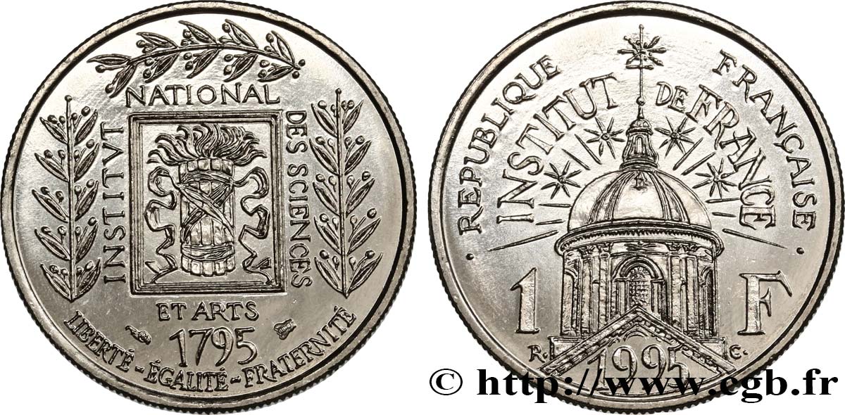 1 franc Institut de France 1995  F.230/2 FDC65 
