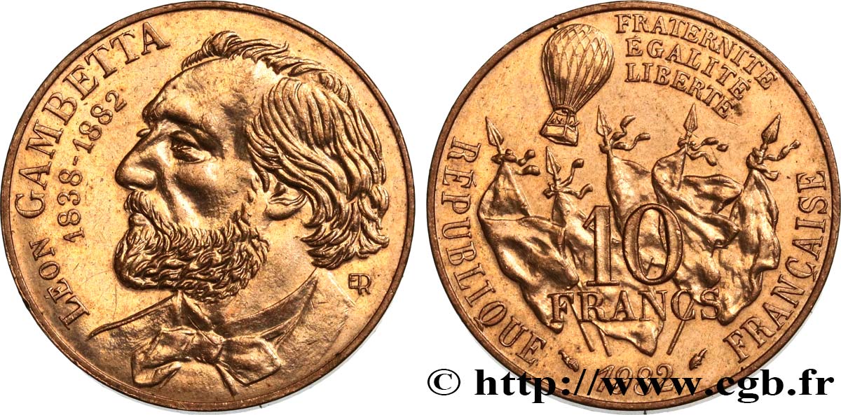 10 francs Gambetta 1982  F.366/2 BB52 