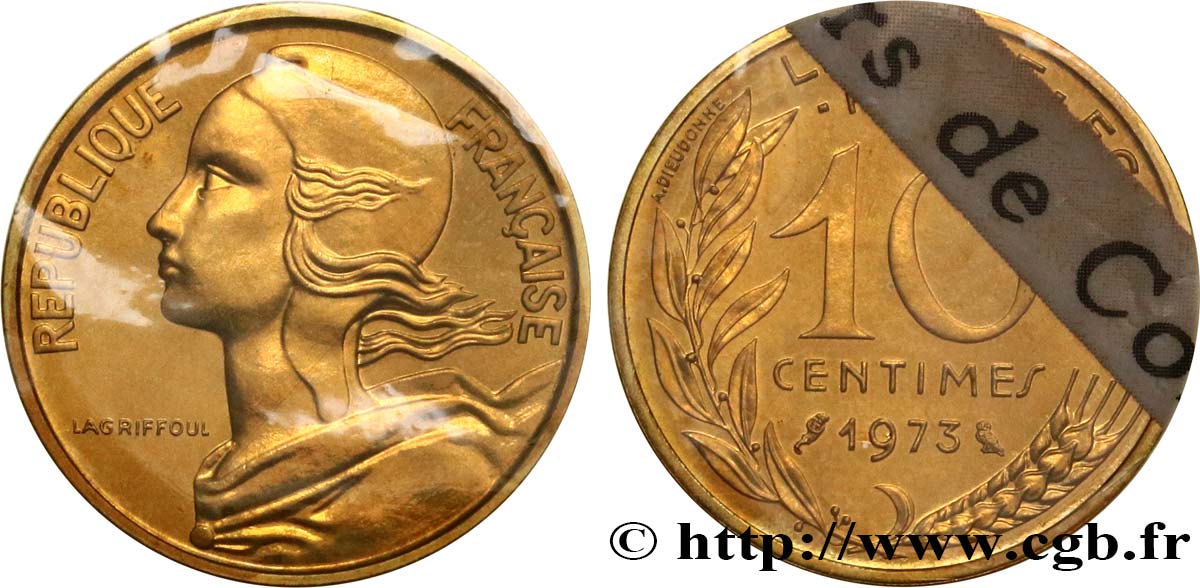 10 centimes Marianne 1973 Pessac F.144/13 FDC 