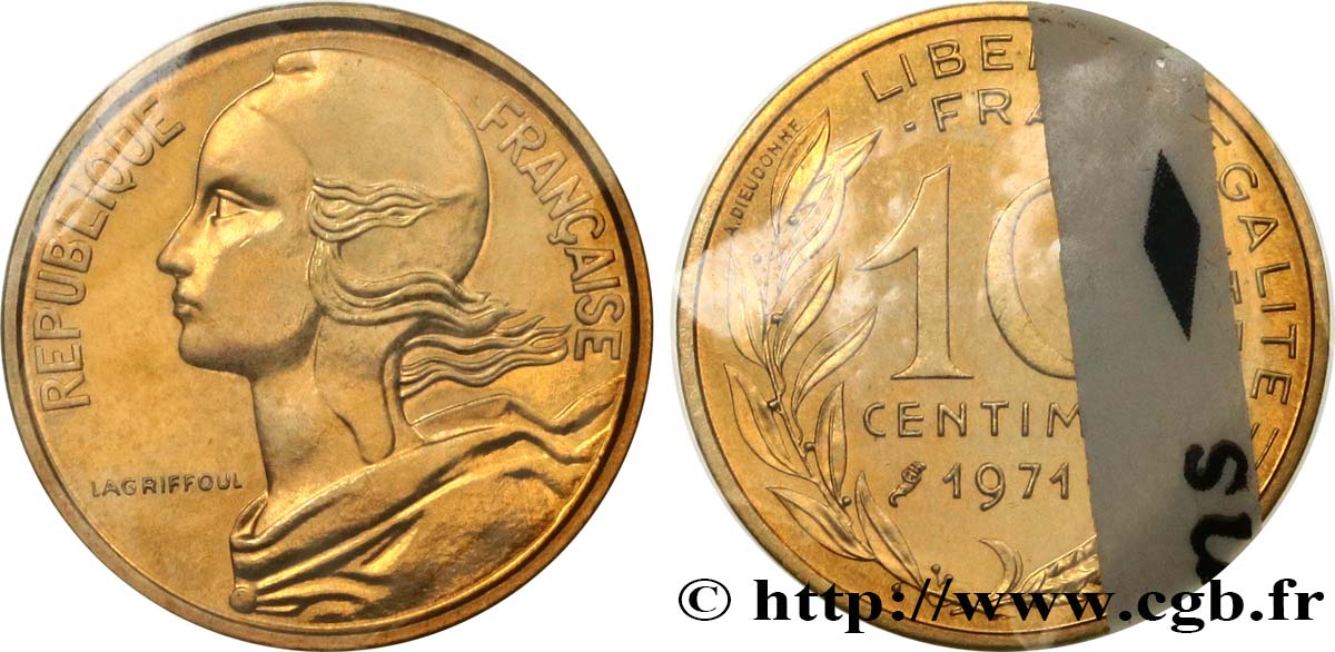 10 centimes Marianne 1971 Paris F.144/11 ST 