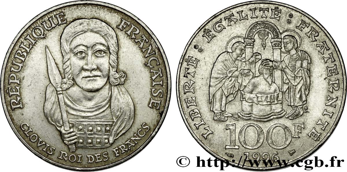 100 francs Clovis 1996  F.464/2 q.SPL 