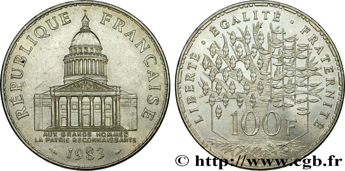 100 francs Panthéon 1983  F.451/3 MBC+ 