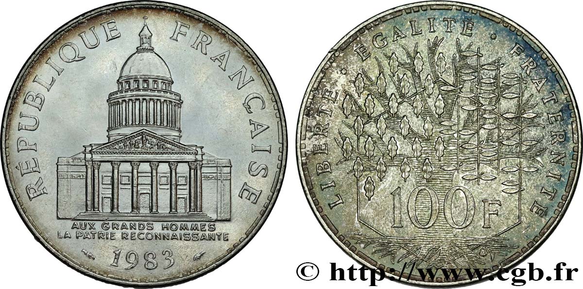 100 francs Panthéon 1983  F.451/3 AU 