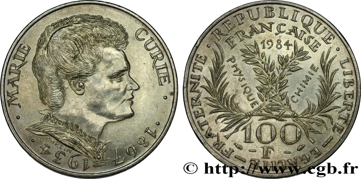 100 francs Marie Curie 1984  F.452/2 SUP 