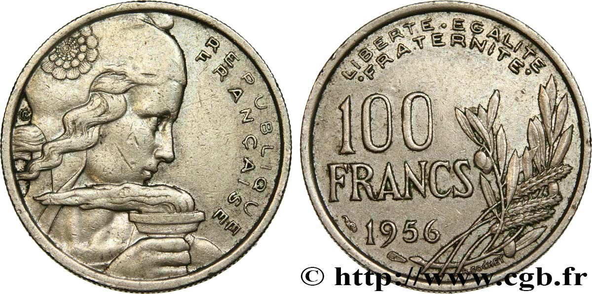 100 francs Cochet 1956  F.450/8 BC35 