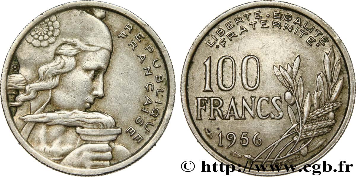 100 francs Cochet 1956  F.450/8 fSS 