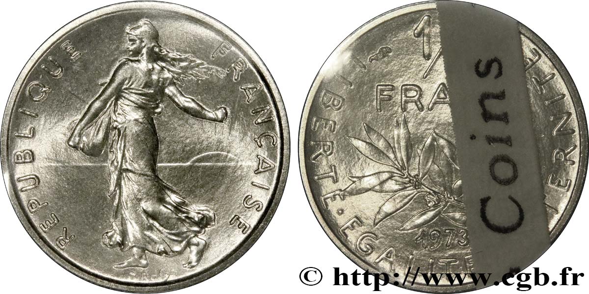 1/2 franc Semeuse 1973 Pessac F.198/12 FDC 