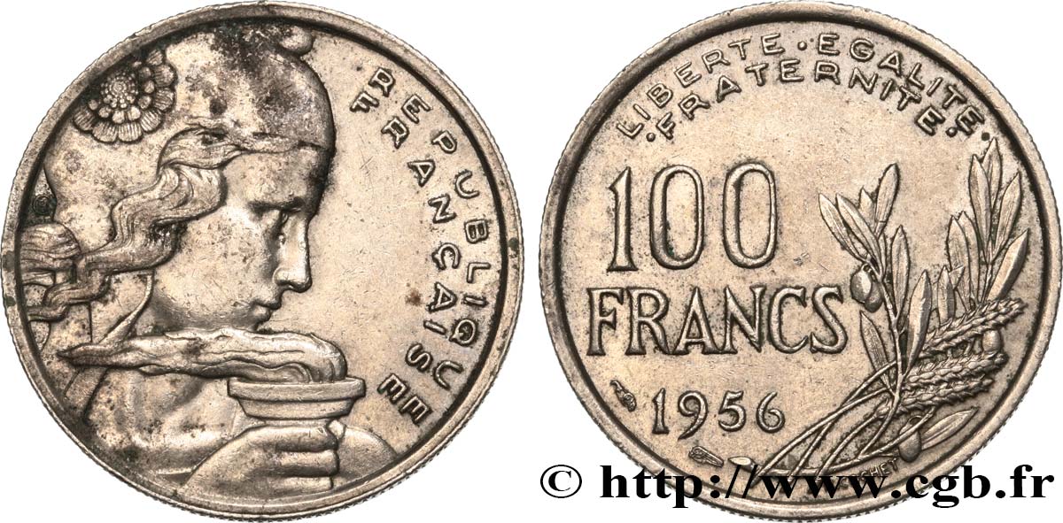 100 francs Cochet 1956  F.450/8 q.BB 
