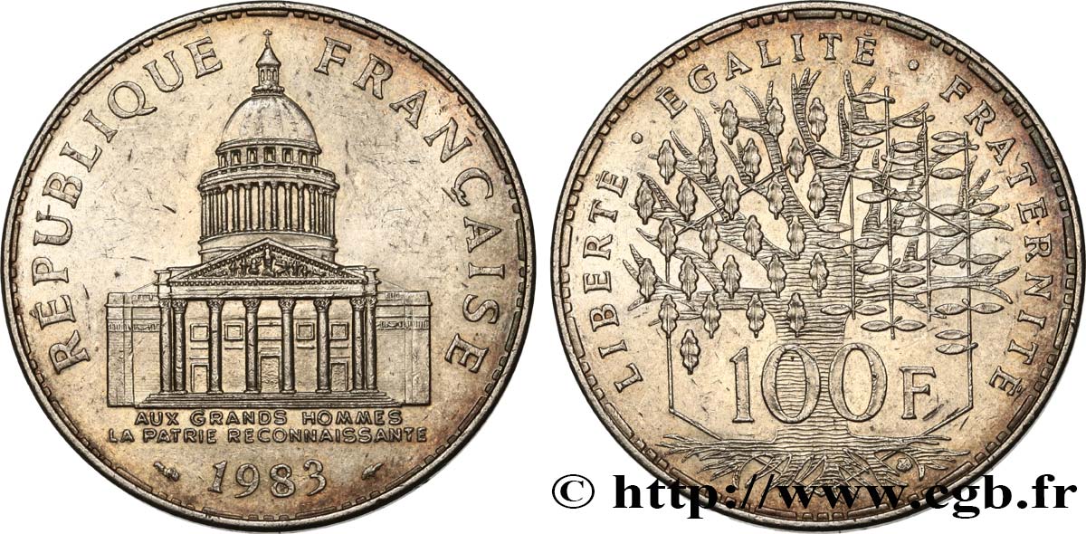 100 francs Panthéon 1983  F.451/3 q.SPL 