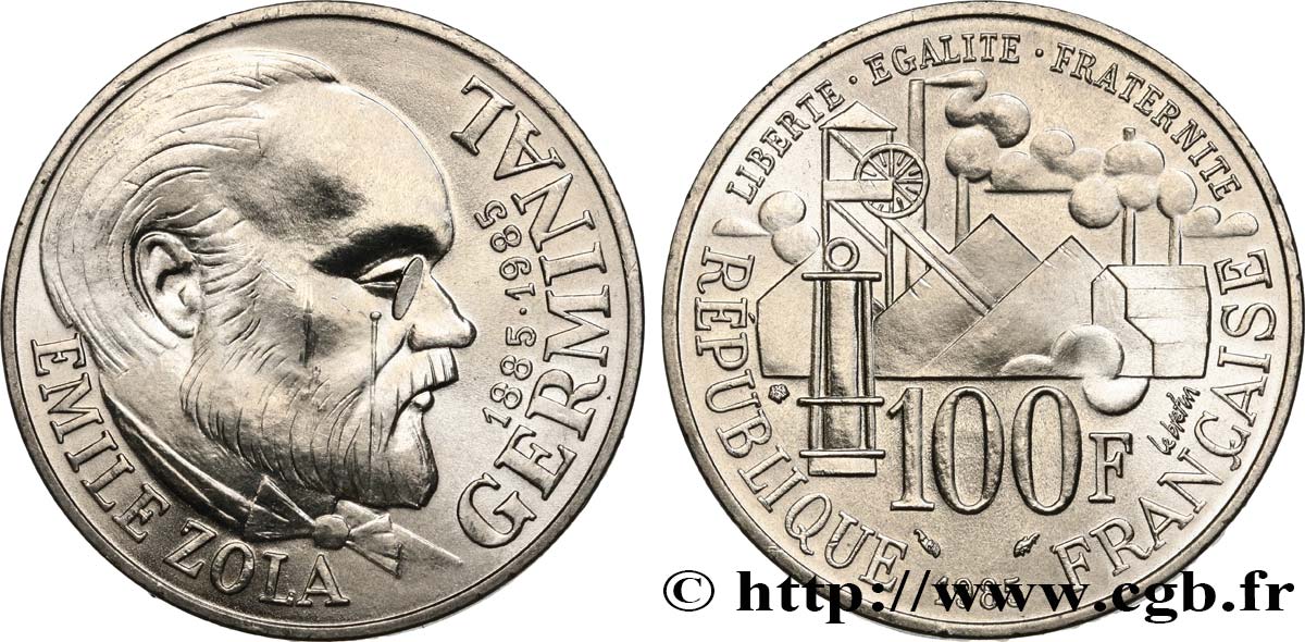 100 francs Émile Zola 1985  F.453/2 SUP 