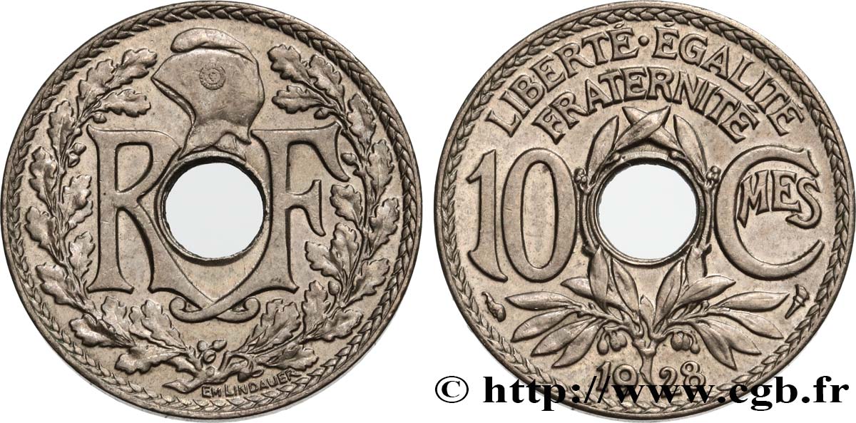 10 centimes Lindauer 1928  F.138/15 AU52 