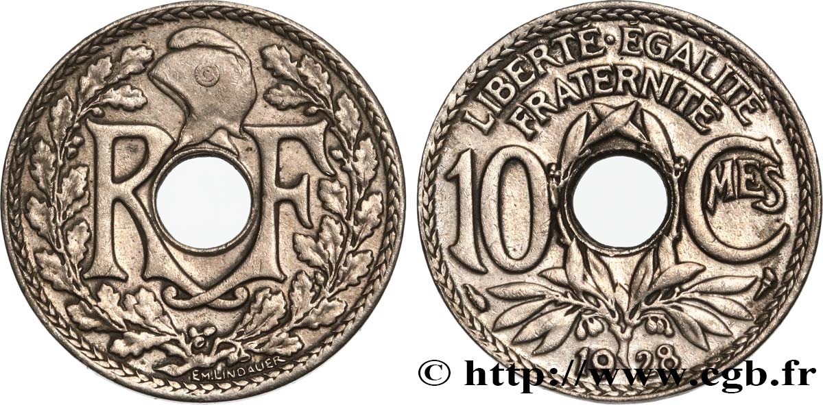 10 centimes Lindauer 1928  F.138/15 MBC 