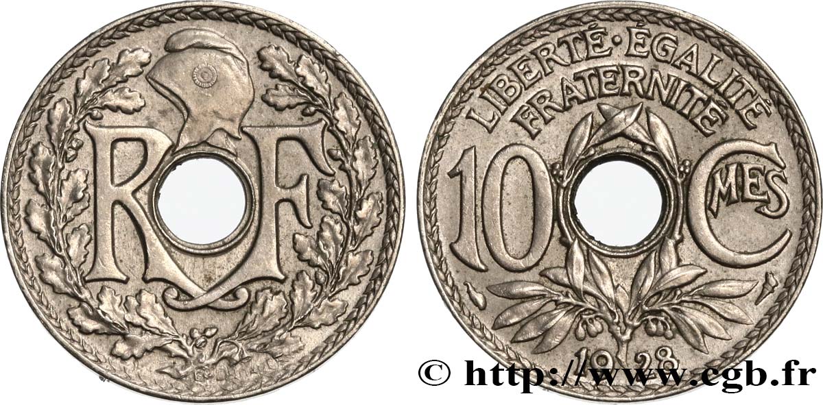 10 centimes Lindauer 1928  F.138/15 XF45 