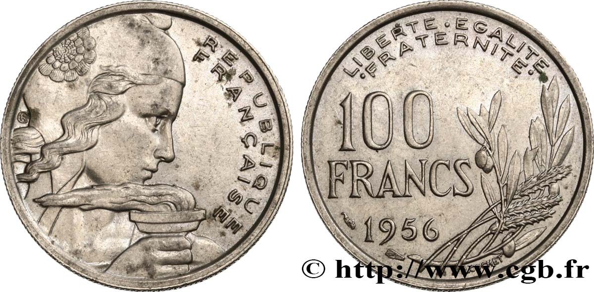 100 francs Cochet 1956  F.450/8 MBC52 