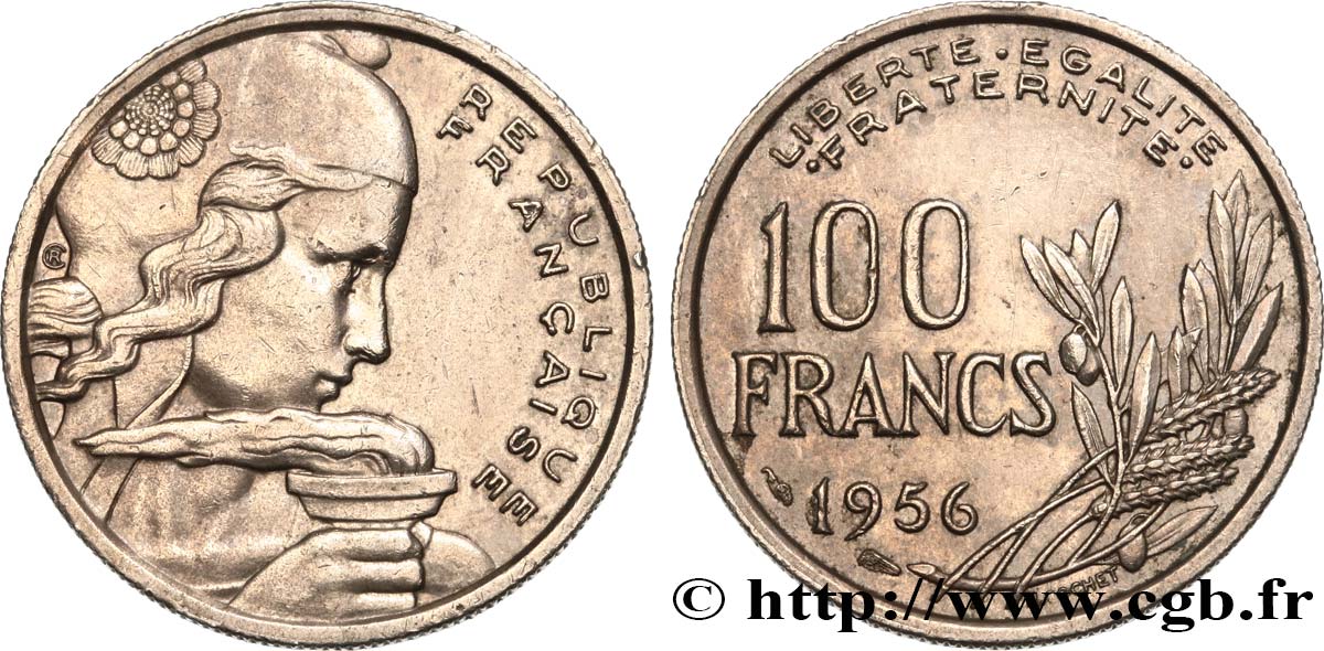 100 francs Cochet 1956  F.450/8 MBC 