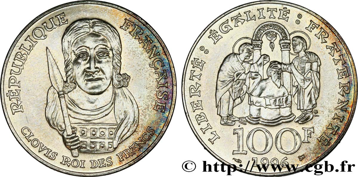100 francs Clovis 1996  F.464/2 SUP 