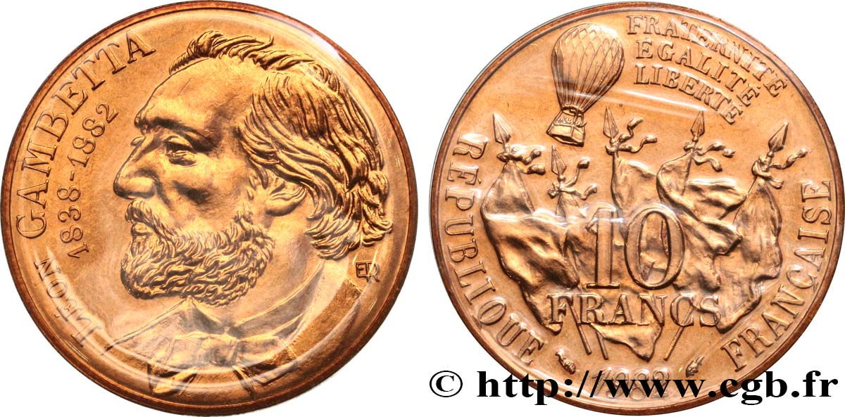 10 francs Gambetta 1982  F.366/2 MS 