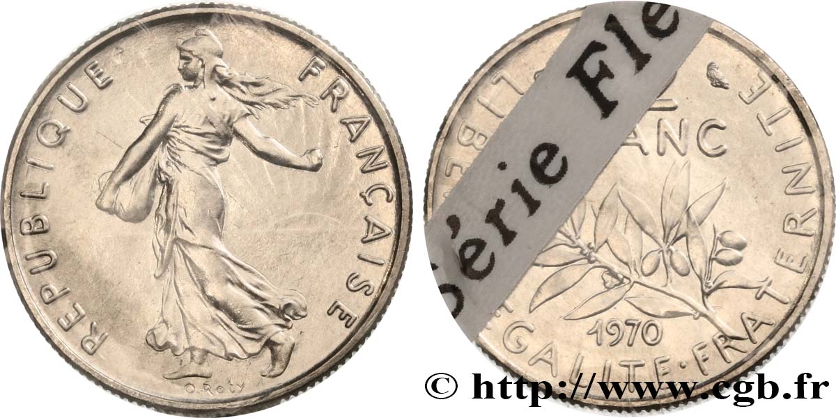 1/2 franc Semeuse 1970 Paris F.198/9 ST 