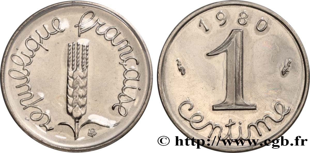 1 centime Épi 1980 Pessac F.106/37 MS 