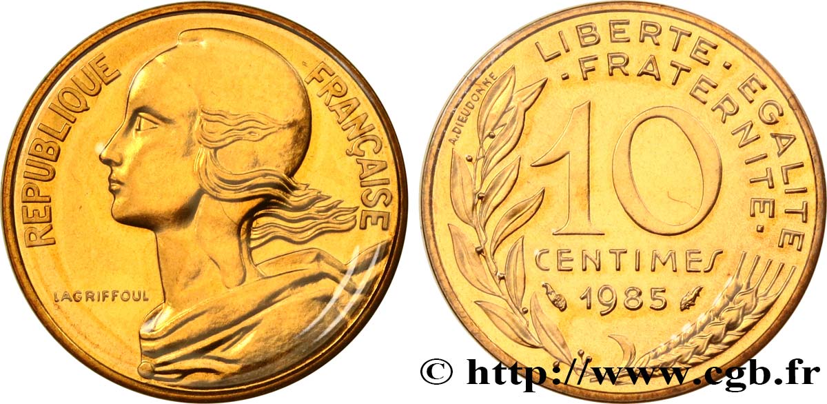 10 centimes Marianne 1985 Pessac F.144/25 ST 
