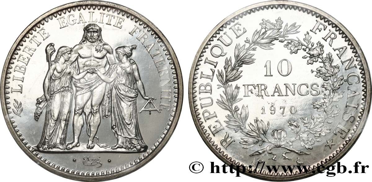 10 francs Hercule 1970  F.364/9 MS 