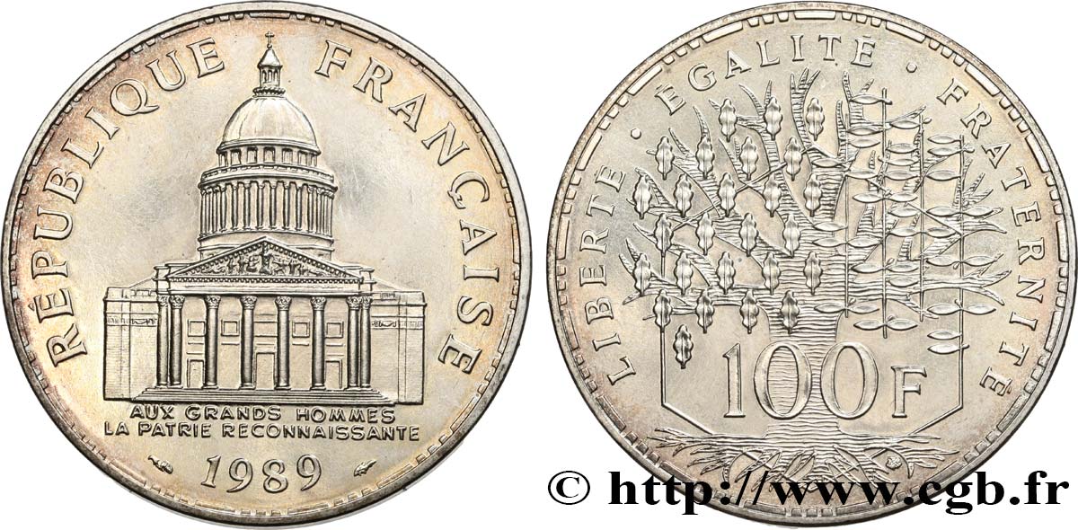 100 francs Panthéon 1989  F.451/9 SC 