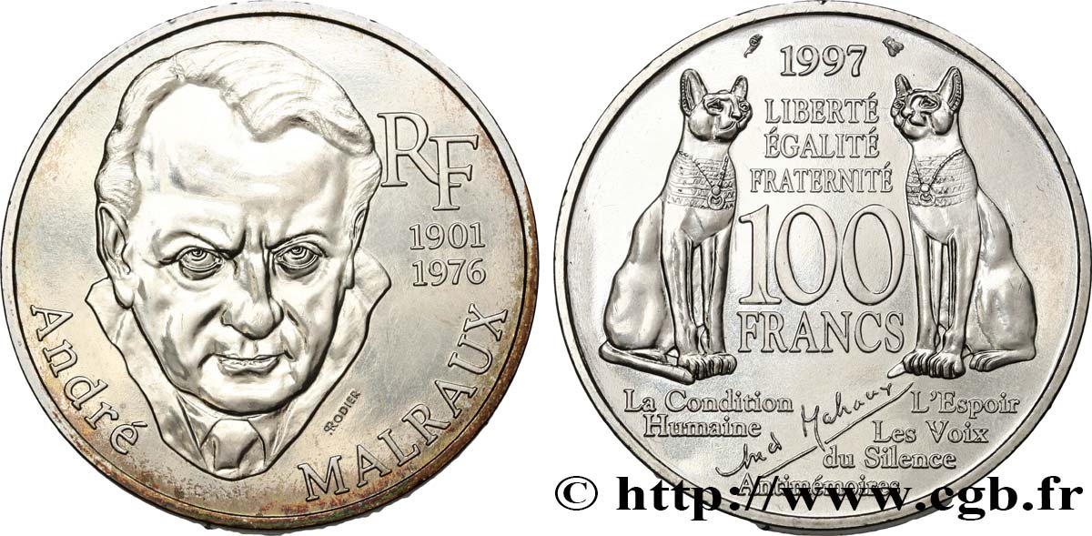 100 francs Malraux 1997  F.465/2 fST 