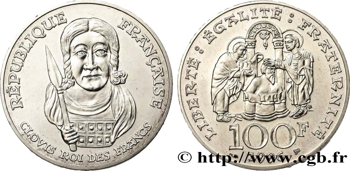 100 francs Clovis 1996  F.464/2 VZ+ 
