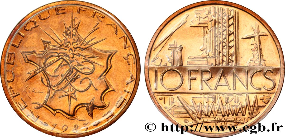 10 francs Mathieu, tranche A 1983 Pessac F.365/11 ST 