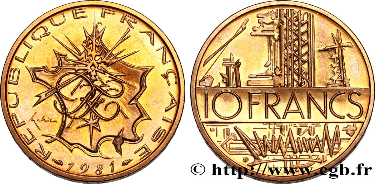 10 francs Mathieu, tranche B 1981 Pessac F.365/9 ST 