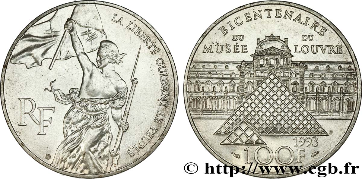 100 francs Liberté guidant le peuple 1993  F.461/2 XF 