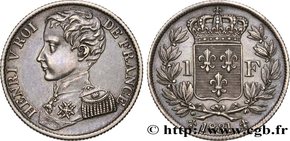 1 franc 1831  VG.2705  MS61 