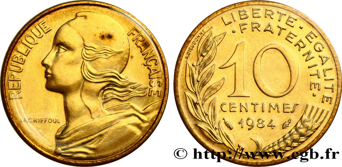 10 centimes Marianne 1984 Pessac F.144/24 ST 