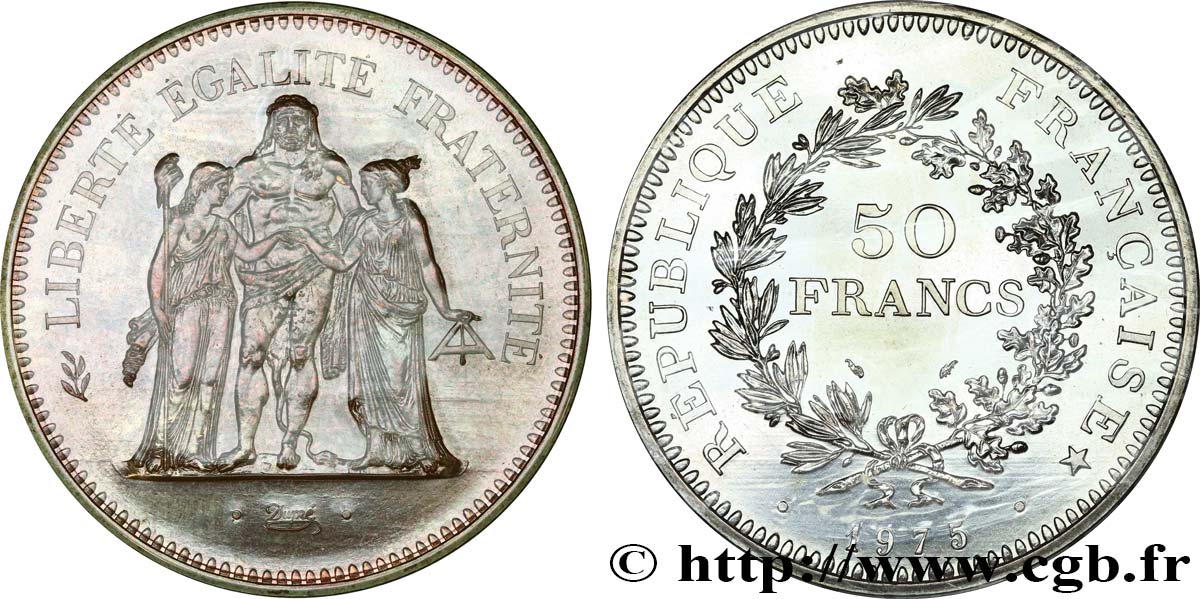 50 francs Hercule 1975  F.427/3 MS 