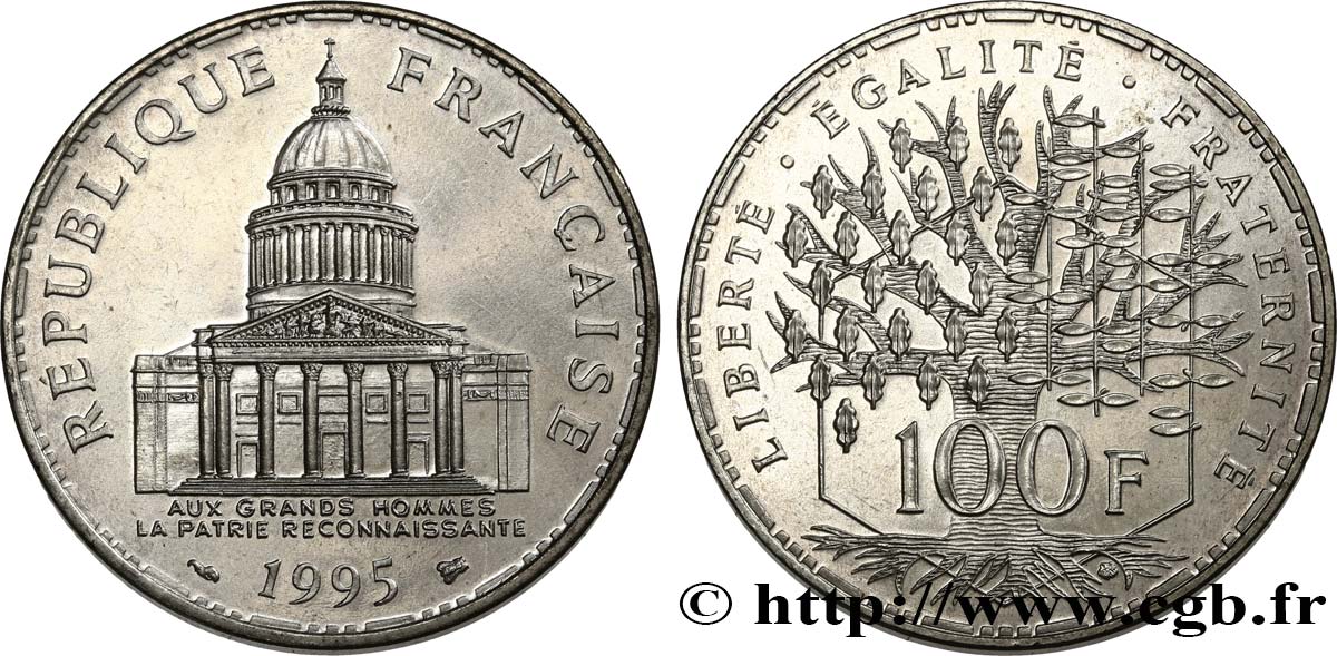 100 francs Panthéon 1995  F.451/16 SUP 