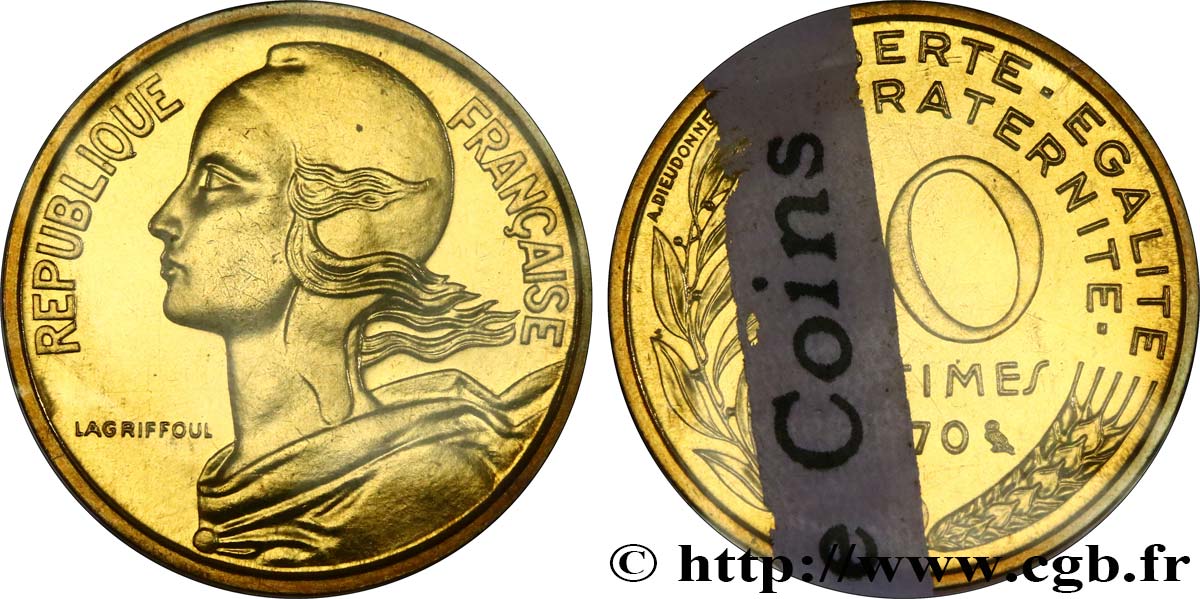 10 centimes Marianne 1970 Paris F.144/10 MS 