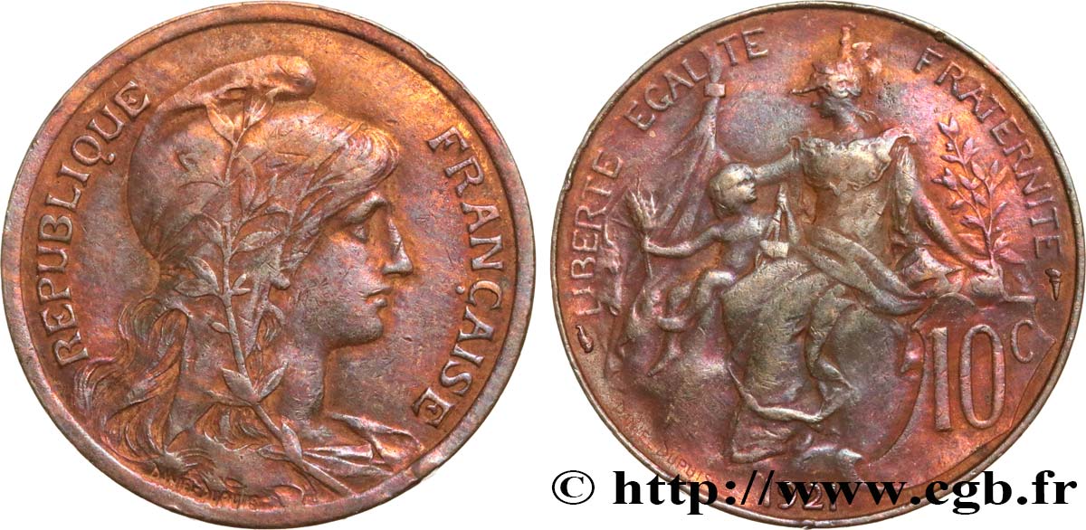 10 centimes Daniel-Dupuis 1921  F.136/30 BC35 