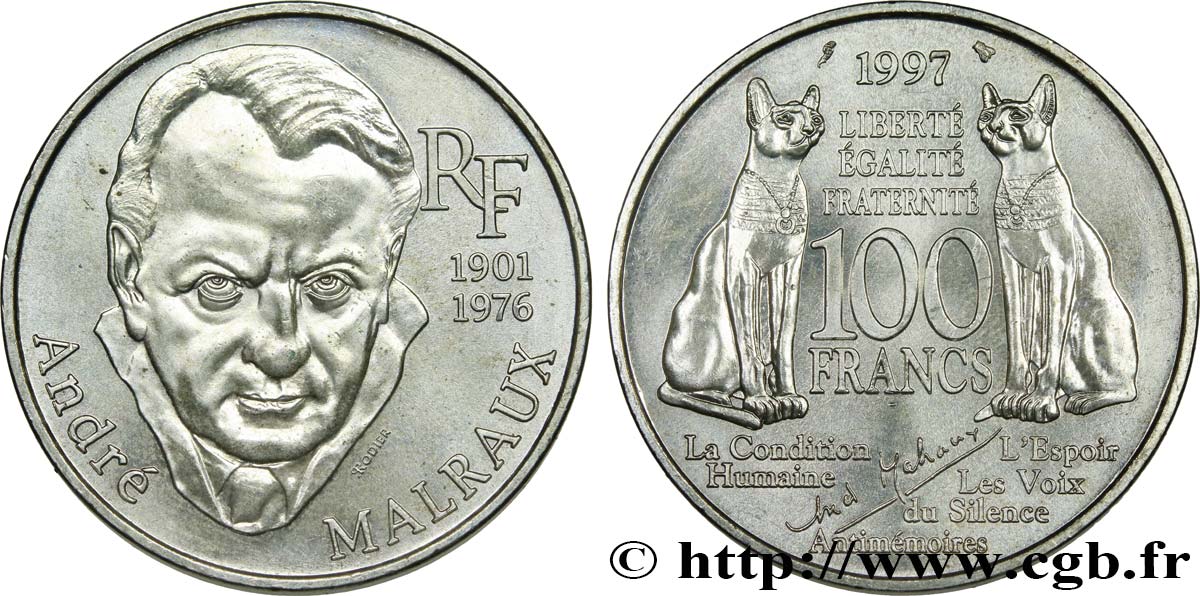 100 francs Malraux 1997  F.465/2 EBC 